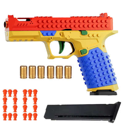 Pistola de bloque con regalos