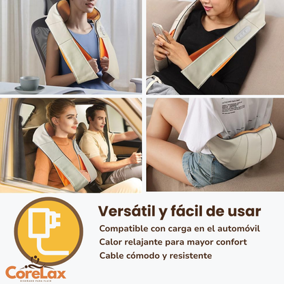 CoreLax – Masajeador Cervical y Lumbar Electronico